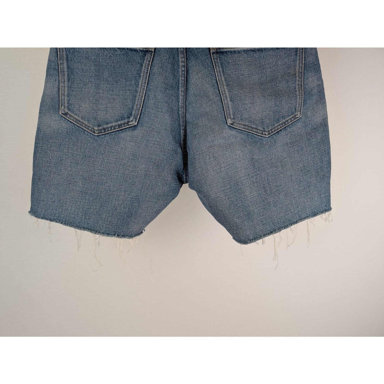 Celine o1rshd1 Denim Shorts in Blue Size US 30 / EU 46 - 9 Thumbnail