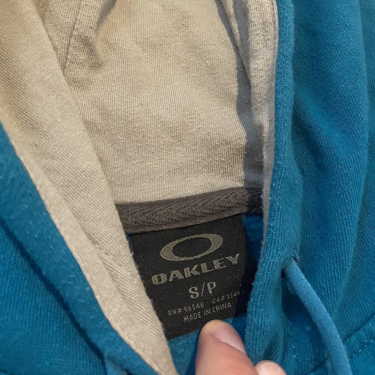 Oakley Blue Oakley hoodie with cool graphic logo #skater Size US S / EU 44-46 / 1 - 3 Thumbnail
