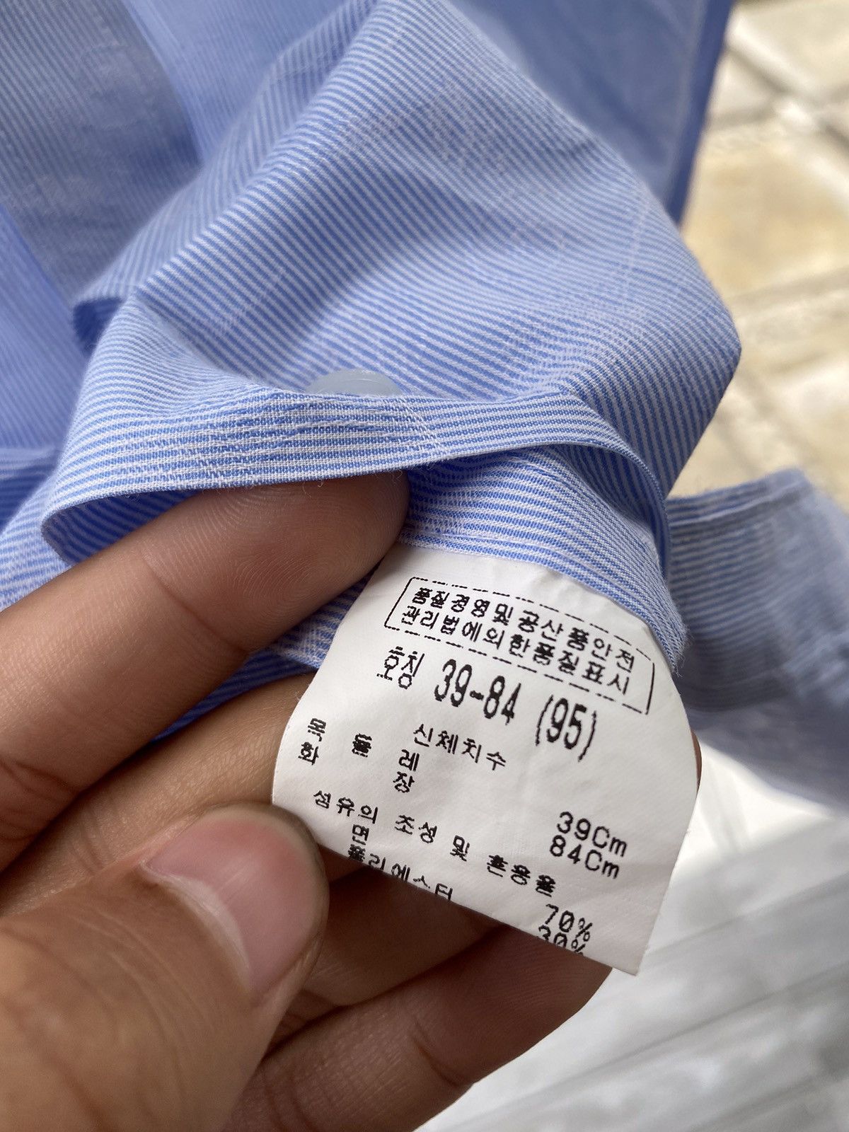 Balenciaga × Vintage Vintage balenciaga the classic button shirts Size US M / EU 48-50 / 2 - 9 Thumbnail