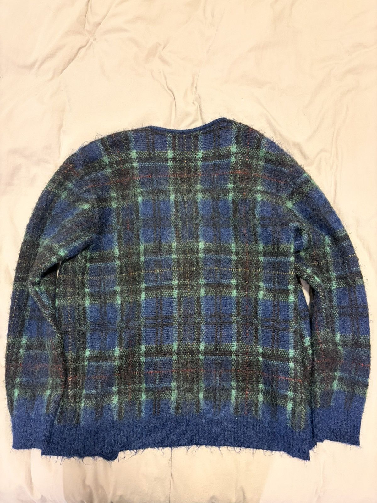 Needles Needles Mohair Cardigan in Navy plaid Size US L / EU 52-54 / 3 - 9 Thumbnail