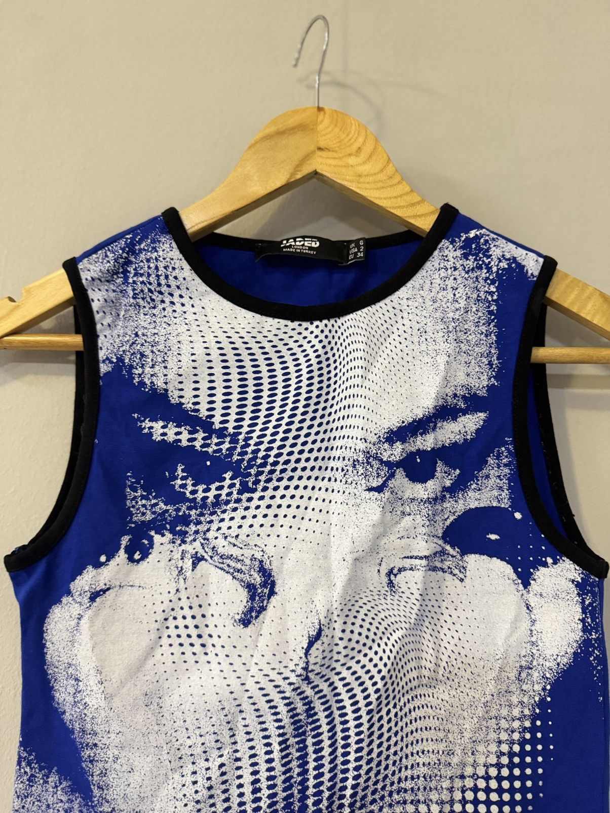 Japanese Brand Avant Garde Vintage Gothic Long Top blue Size M / US 6-8 / IT 42-44 - 2 Thumbnail