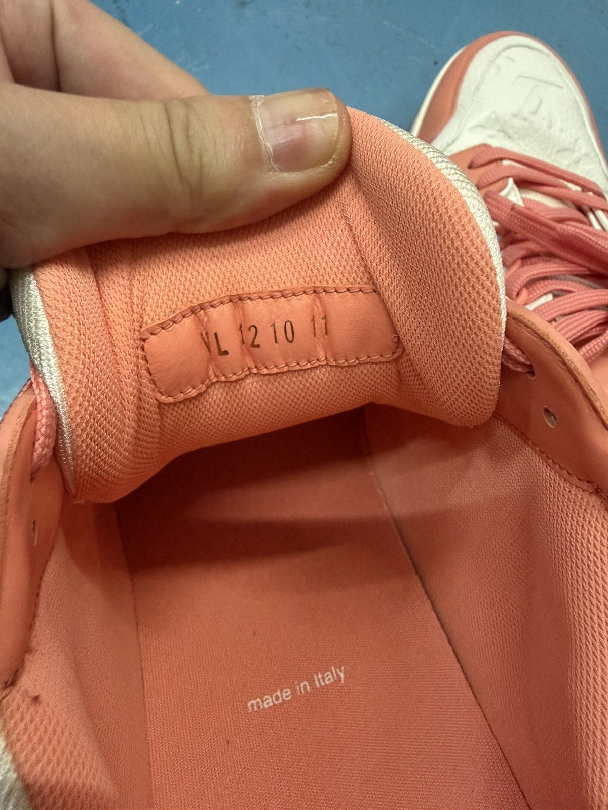 Louis Vuitton LOUIS VUITTON PINK SNEAKERS Size US 12 / EU 45 - 5 Thumbnail