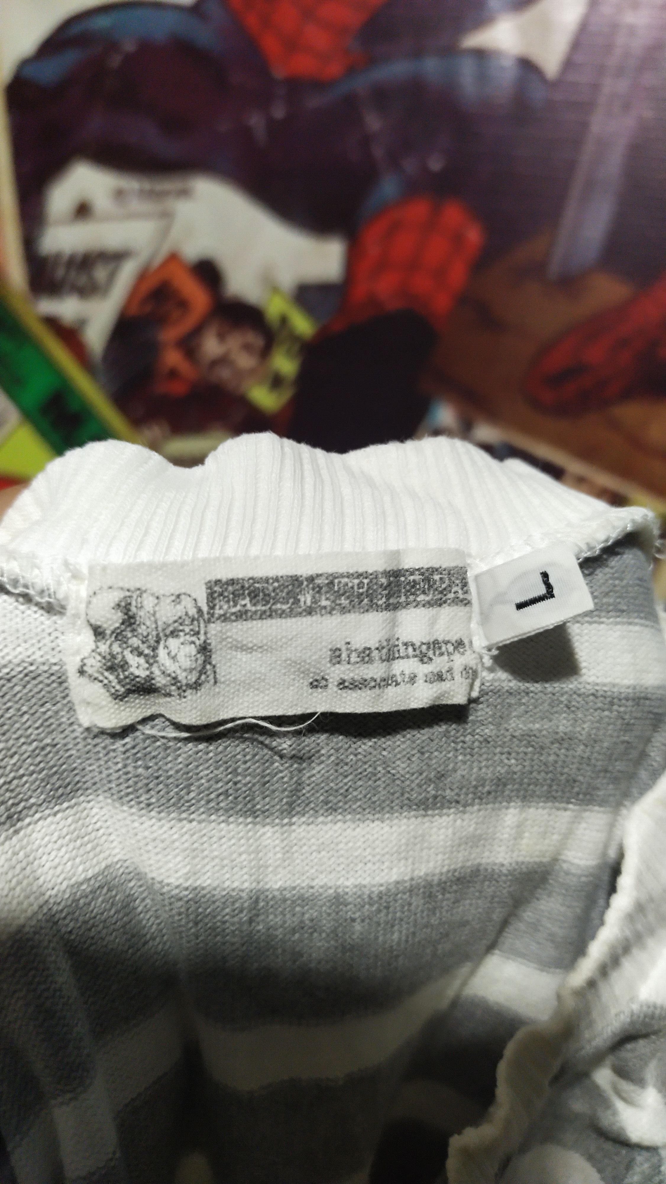 Bape × Vintage STRIPED TEE Size US L / EU 52-54 / 3 - 6 Thumbnail