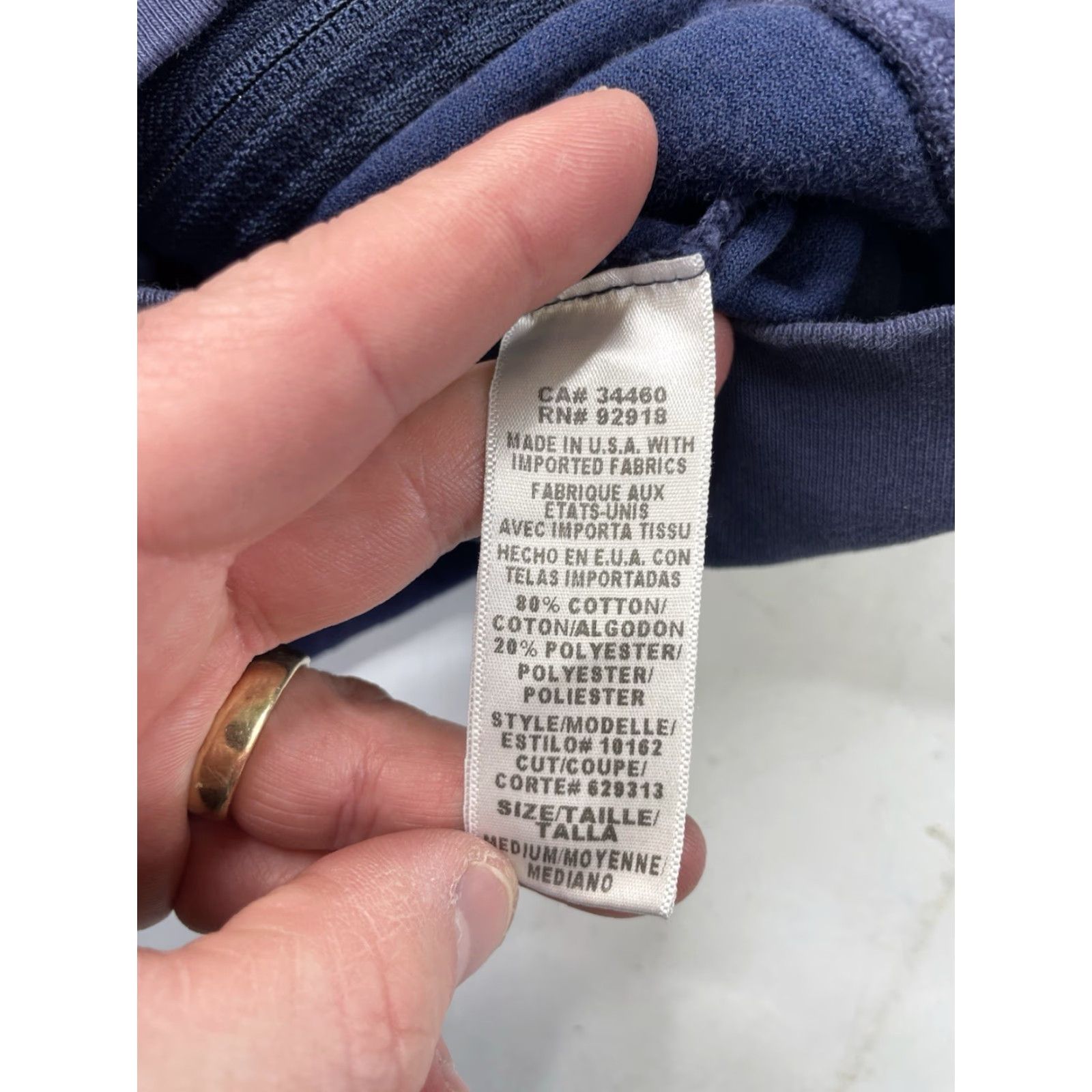Juicy Couture VINTAGE Juicy Couture Hoodie Blues M Velour Full Zip Womens Medium Size M / US 6-8 / IT 42-44 - 7 Thumbnail