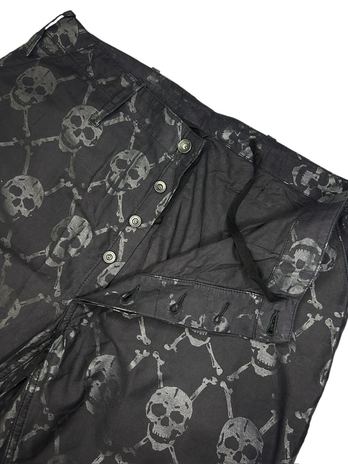 Le Grande Bleu (L.G.B.) Skull Parachute Trousers Size US 36 / EU 52 - 6 Thumbnail