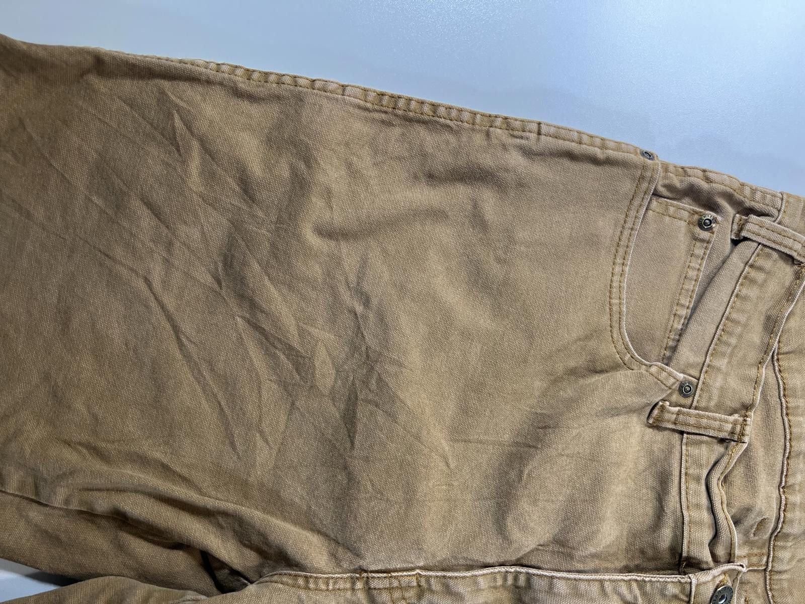 Unknown London Vintage dickies Khaki Brown Casual Shorts 36 Size US 32 / EU 48 - 3 Thumbnail