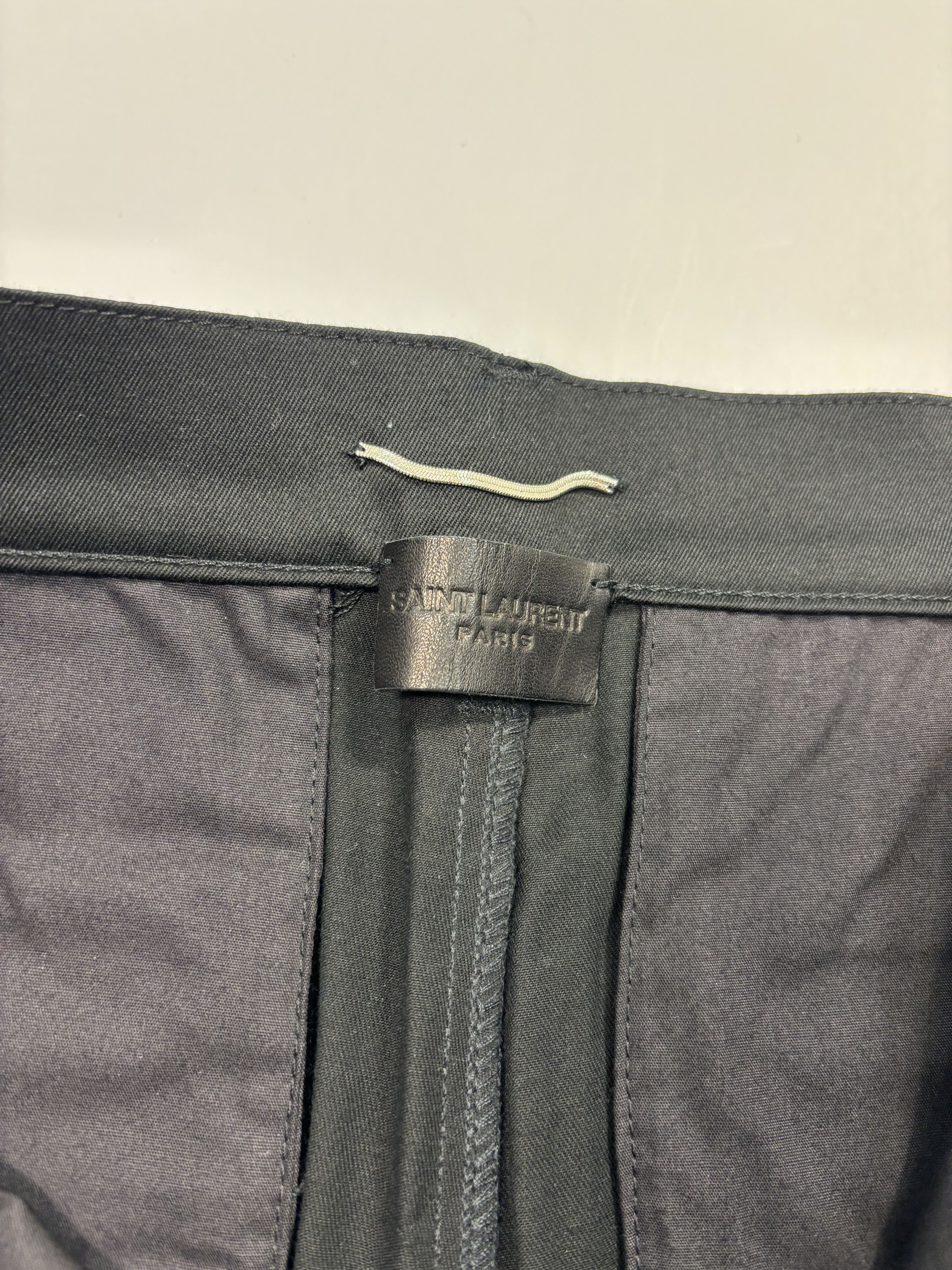 Saint Laurent Paris Saint Laurent Black Pants Size US 32 / EU 48 - 3 Thumbnail