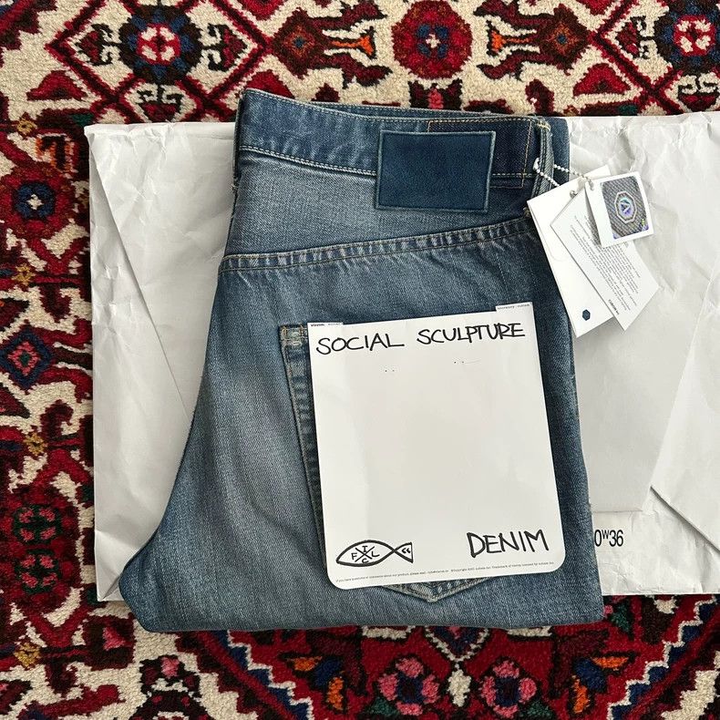 Visvim visvim size w36l30 18ss 03d14 jeans 2501-Nextarrow Size US 36 / EU 52 - 8 Thumbnail