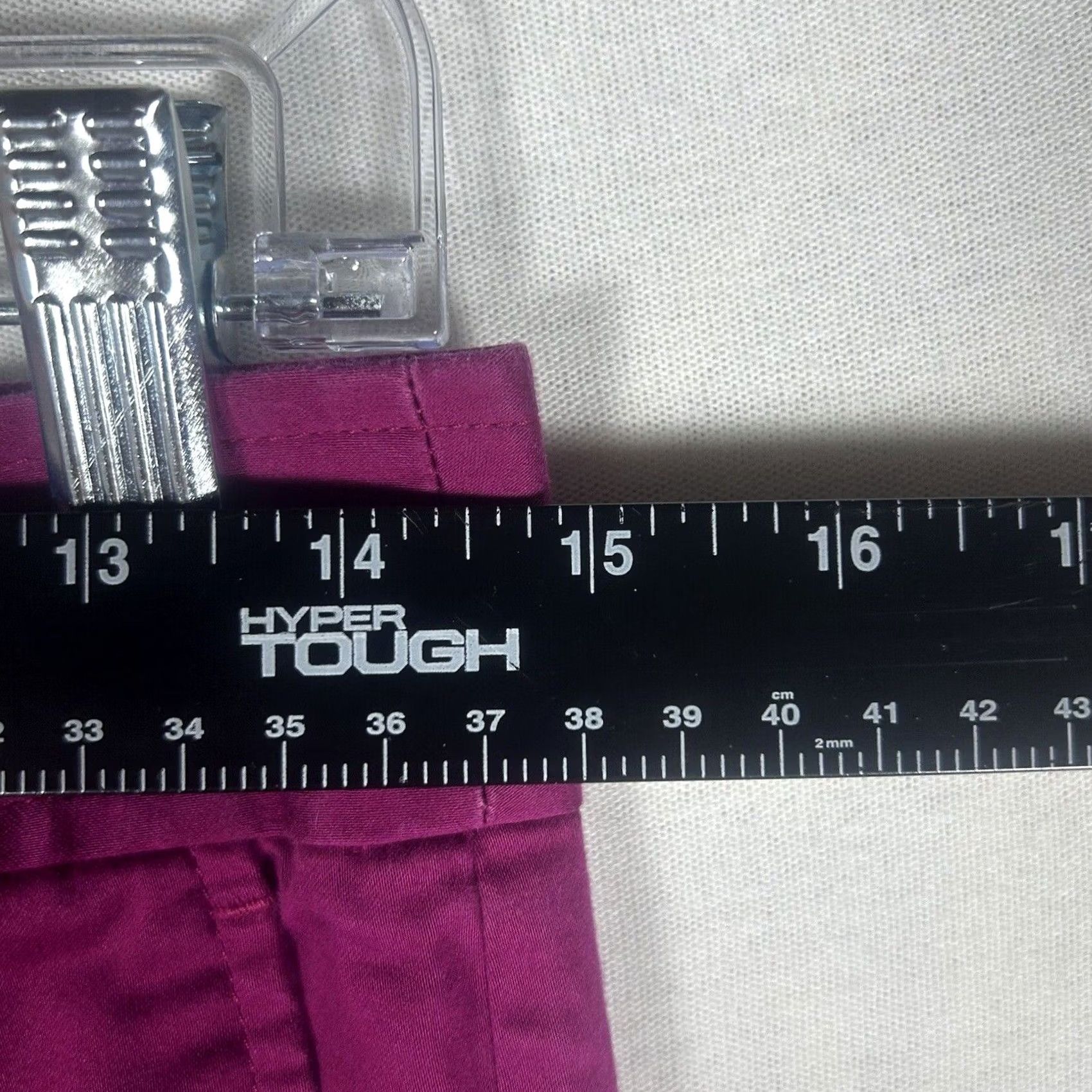 Banana Republic Banana Republic Ryan Fit Ankle Pants Womens Size 2 Pink Stretch Work Formal Pants Size 26" / US 2 / IT 38 - 6 Thumbnail