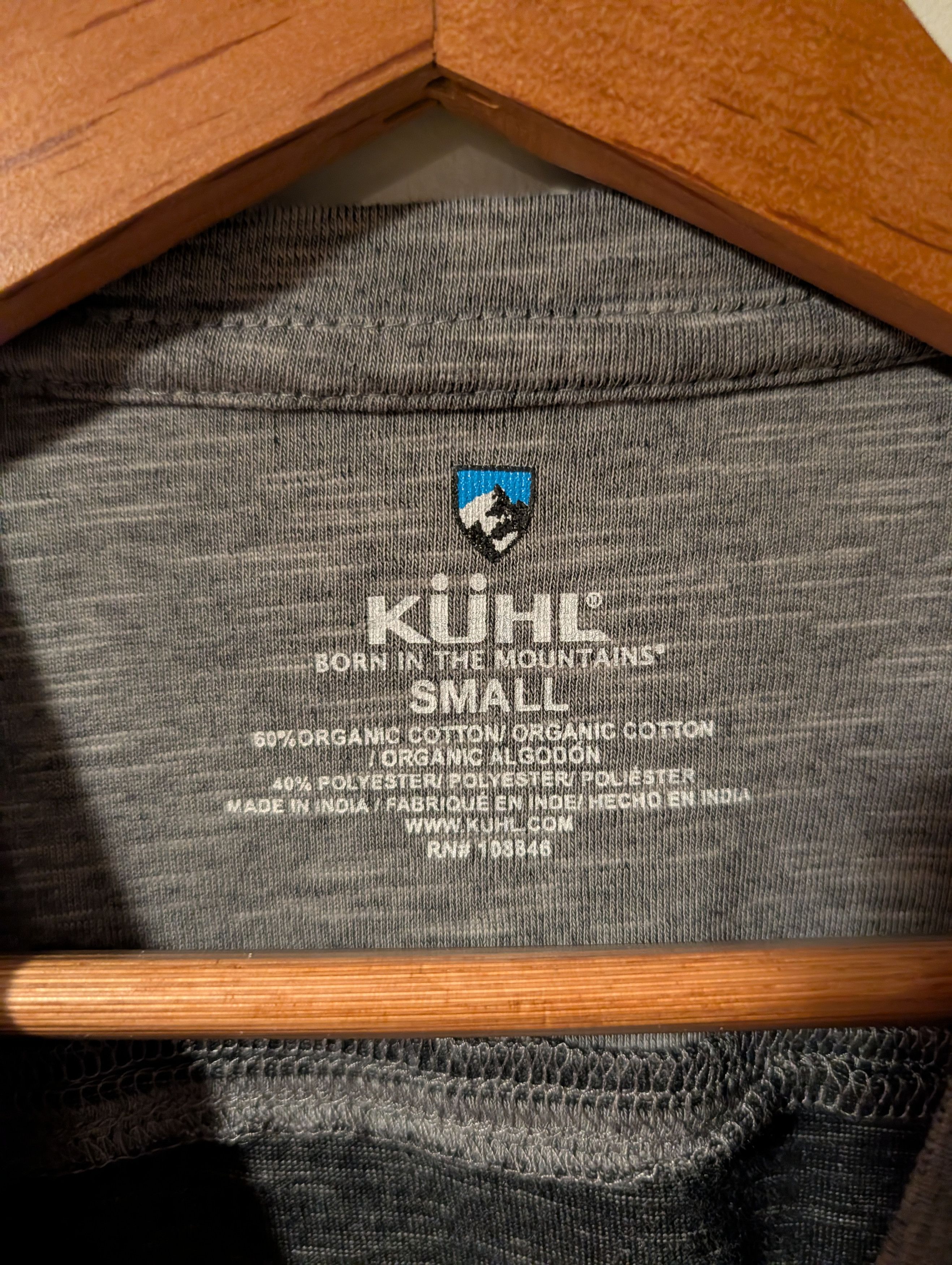 Kuhl KÜHL Bravado Long Sleeve Organic Cotton T-Shirt Mens Small Size US S / EU 44-46 / 1 - 3 Thumbnail