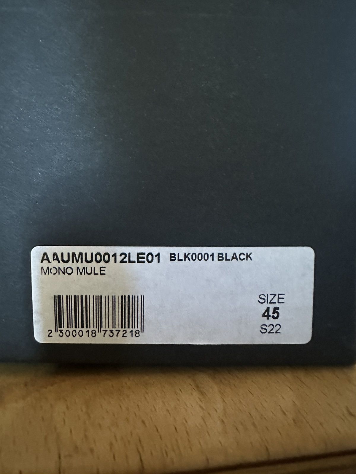 Alyx ALYX MONO MULE SS22 Size US 12 / EU 45 - 7 Thumbnail