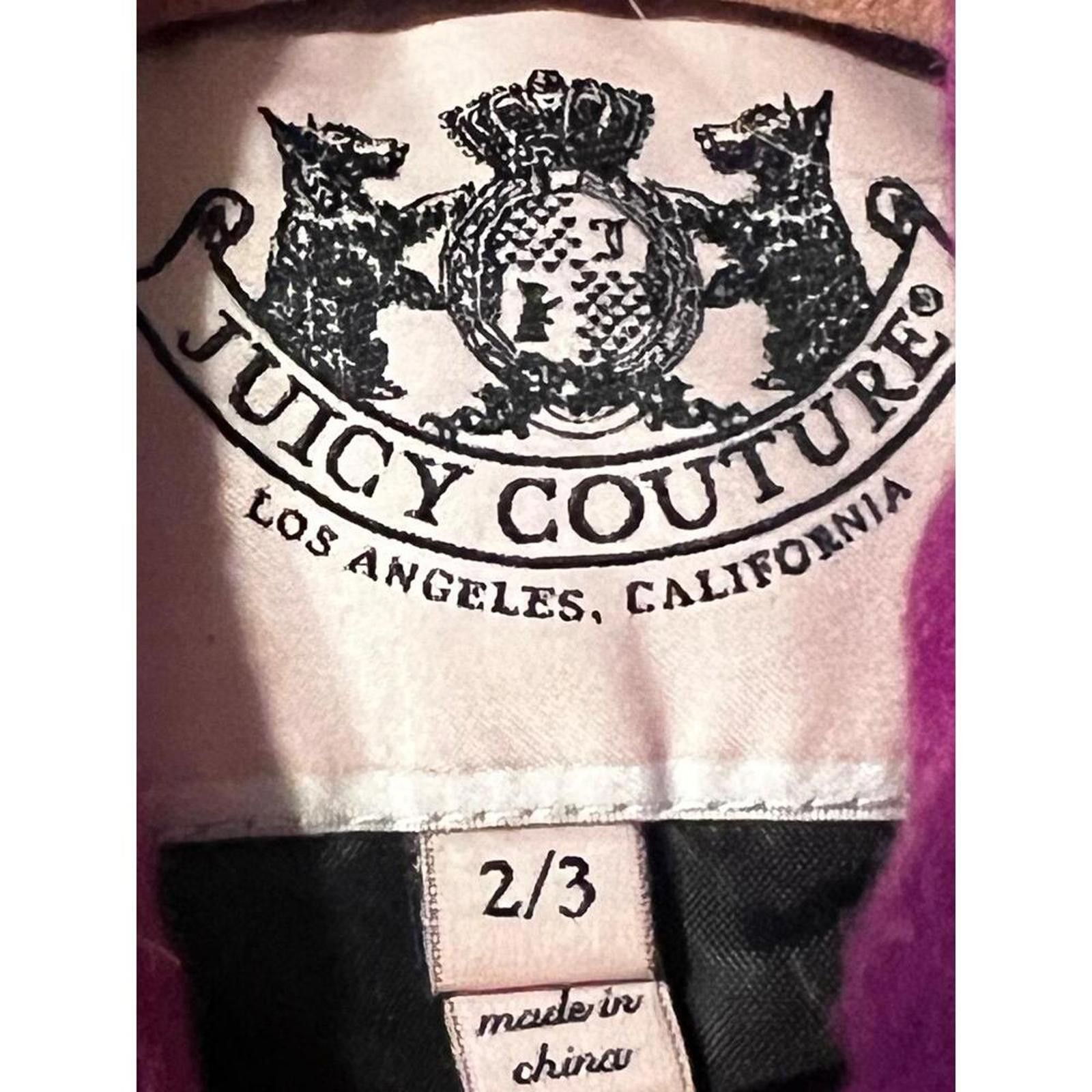 Juicy Couture Jeans Juicy Couture Jacket 2/3T Magenta Y2K Peplum Ruffled RARE Size US XXS / EU 40 - 5 Thumbnail