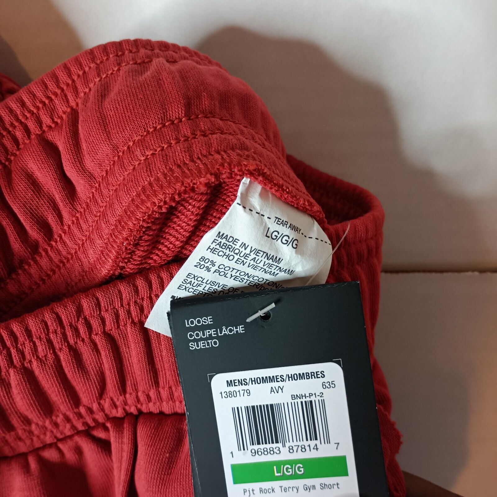 Under Armour Under Armour Project Rock Terry Fleece Shorts Men's L Red Size US 30 / EU 46 - 8 Thumbnail