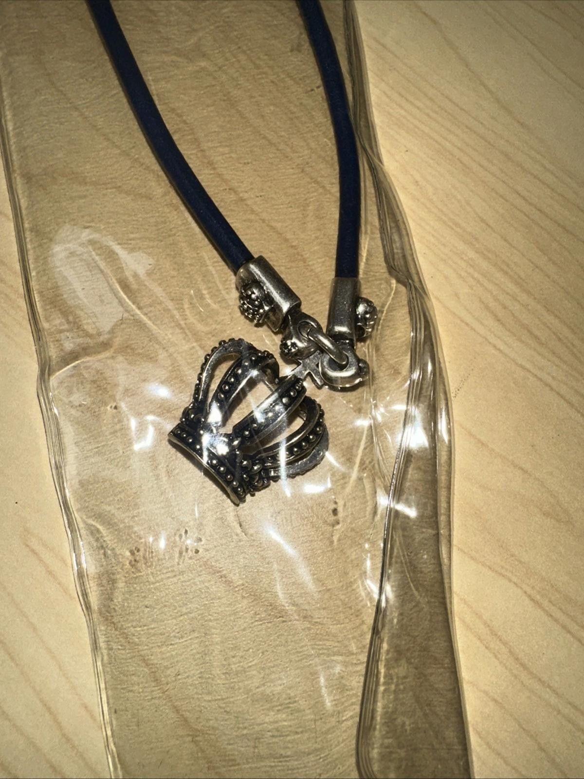 Other Stigma by Kim Min Sun Necklace With Crown Unisex Blue Band Size ONE SIZE - 3 Thumbnail