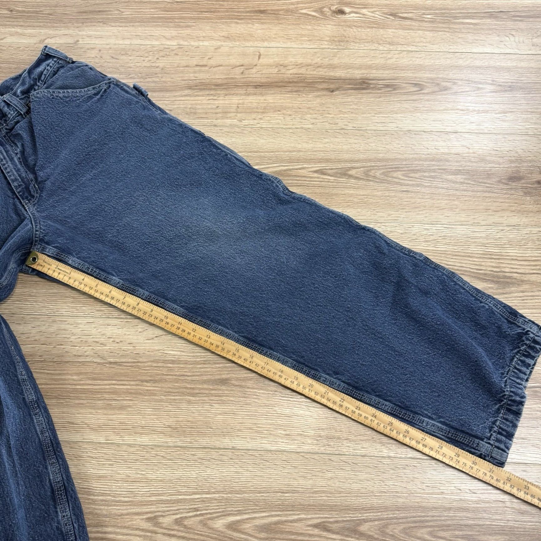 Route 66 VINTAGE Route 66 Insulated Carpenter Jeans 38x32 Straight Leg Blue Mens Size US 38 / EU 54 - 6 Thumbnail