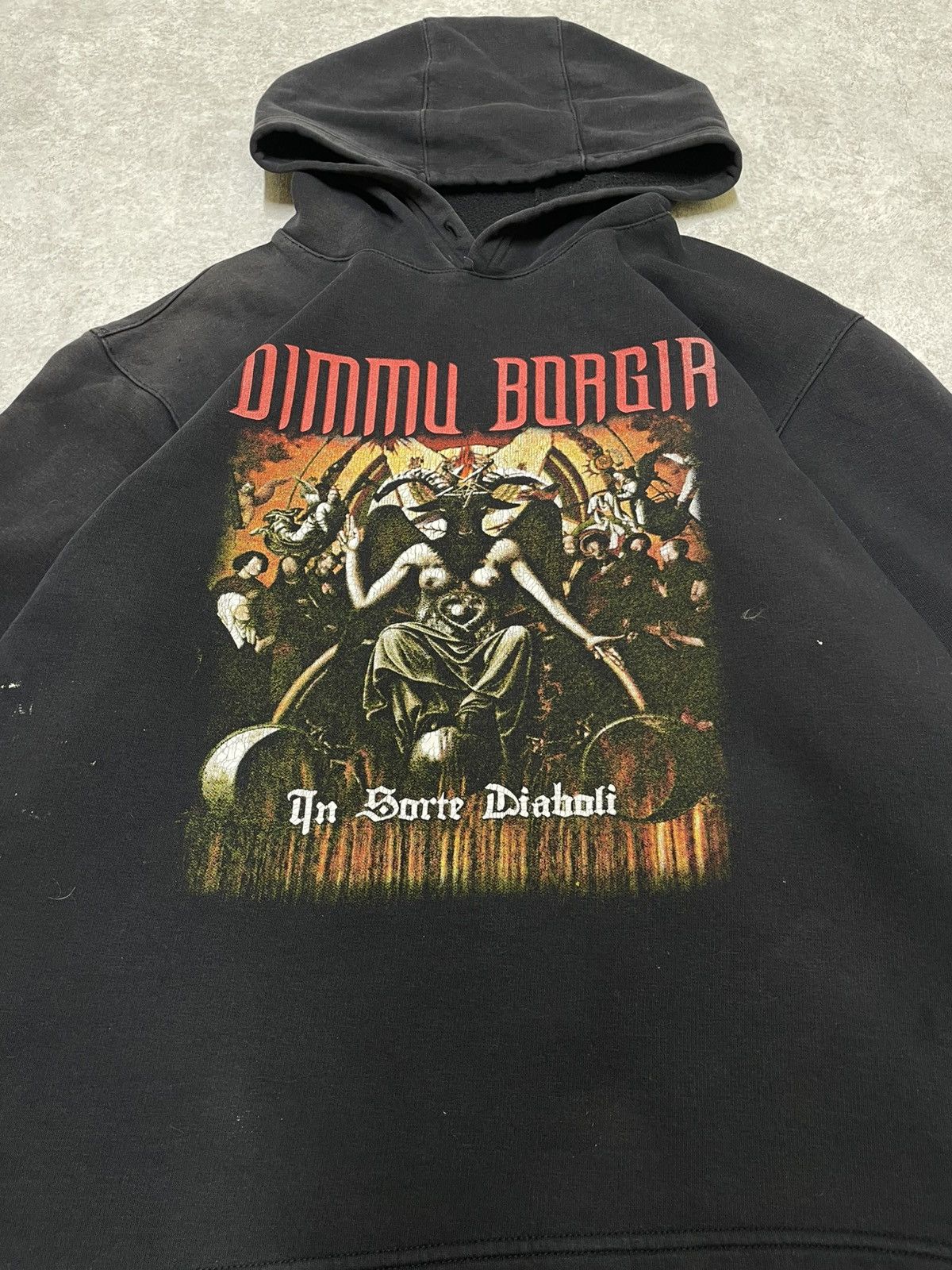 Band Tees Y2K Tour DIMMU BORGIR In Sorte Diaboli Screen Star Size US L / EU 52-54 / 3 - 3 Thumbnail