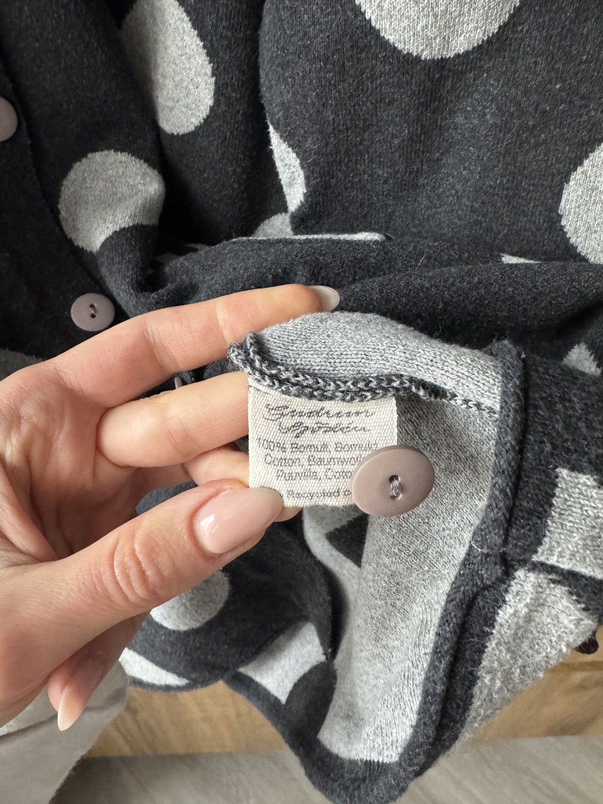 Other Gudrun Sjoden Nordic Polka Dot Cardigan Women's Size L Size L / US 10 / IT 46 - 5 Thumbnail