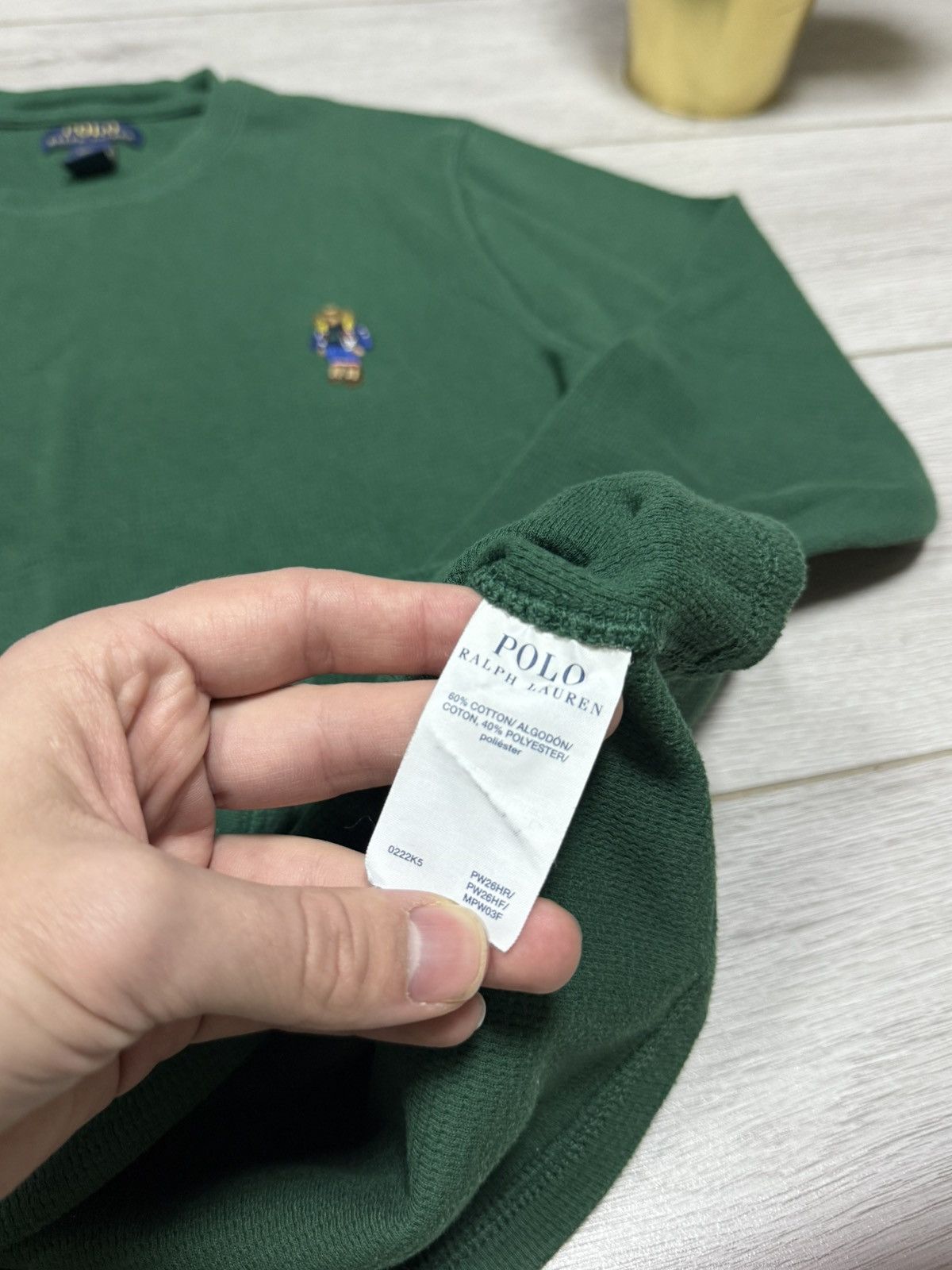 Polo Ralph Lauren POLO Ralph Lauren bear sweater vintage USA Size US M / EU 48-50 / 2 - 7 Thumbnail