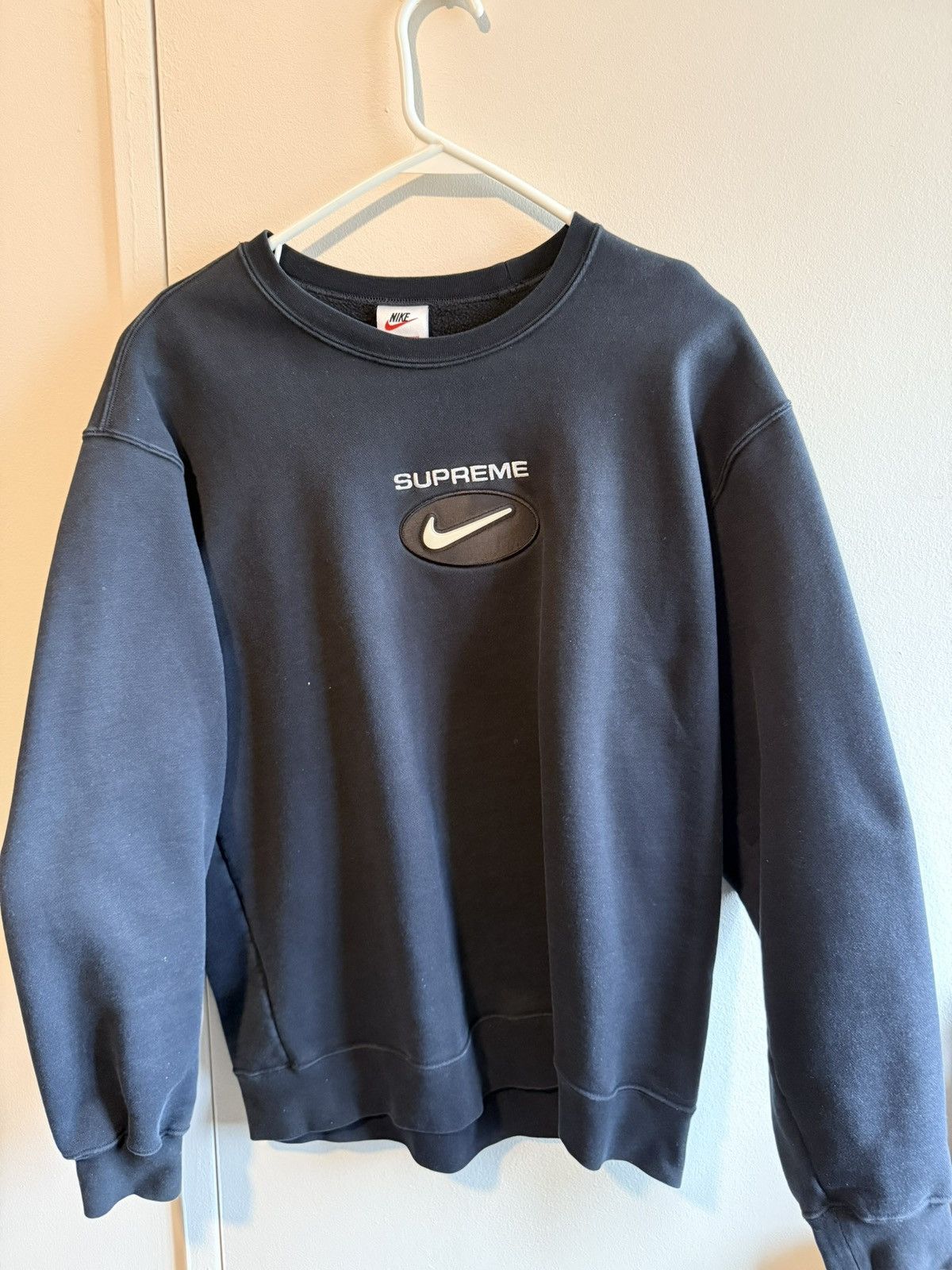 Nike × Supreme Supreme Nike Jewel Crewneck Size US M / EU 48-50 / 2 - 1 Thumbnail