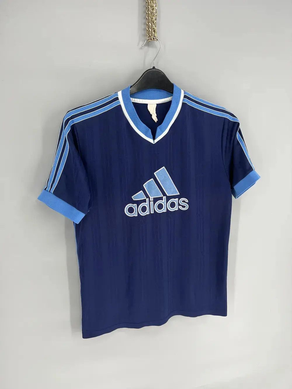 Adidas Vintage y2k 90s Adidas Tennis Tee Stripes Streetwear Hype Size US XL / EU 56 / 4 - 2 Thumbnail
