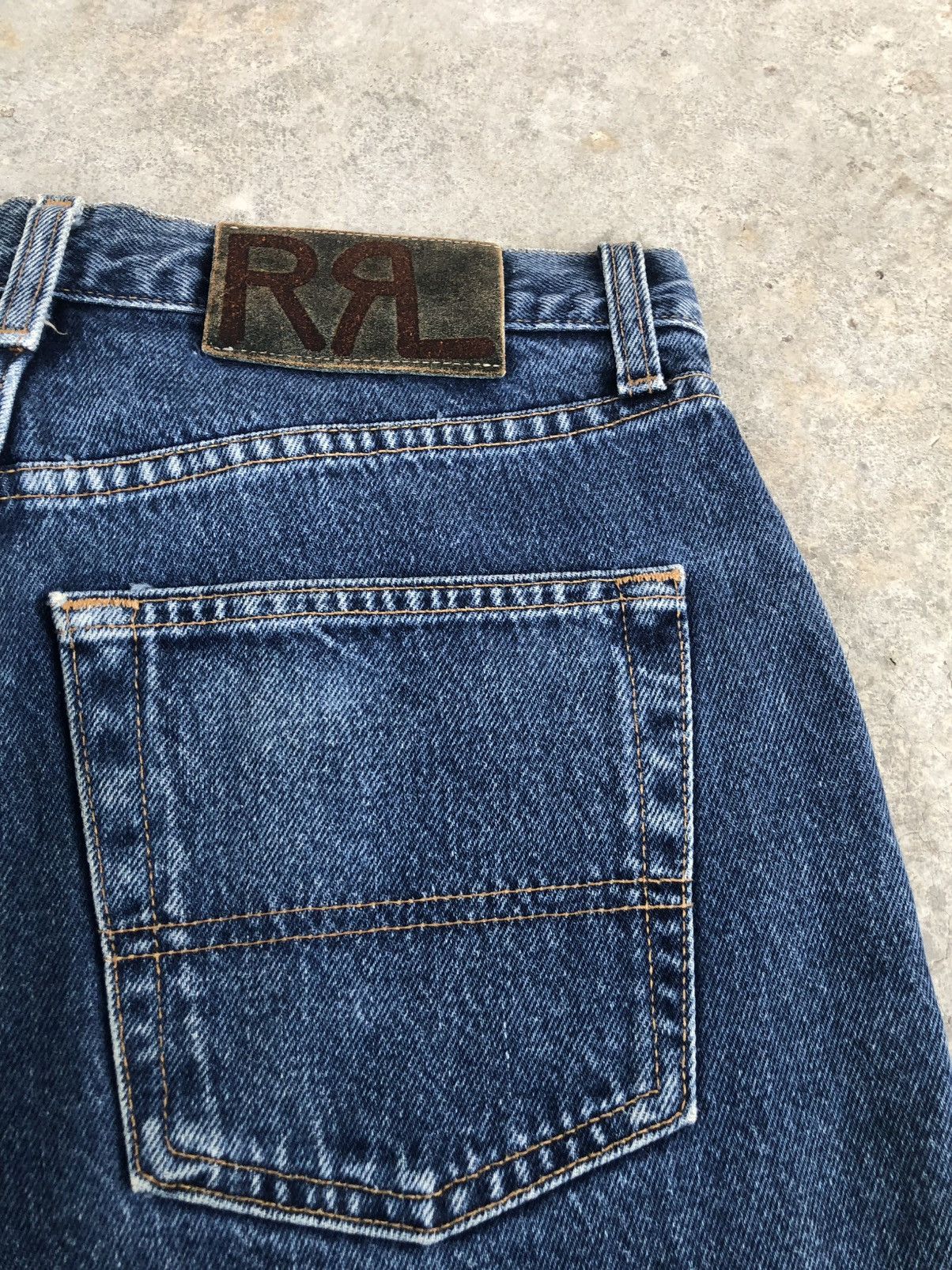 RRL Ralph Lauren Vintage RRL Ralph Lauren Baggy Jeans Distressed Size US 30 / EU 46 - 17 Thumbnail