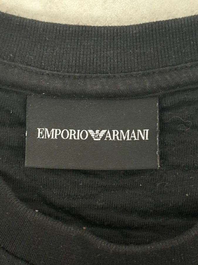 Emporio Armani SS2018 Emporio Armani Navy Wool Camouflage Sweater Size US M / EU 48-50 / 2 - 8 Thumbnail