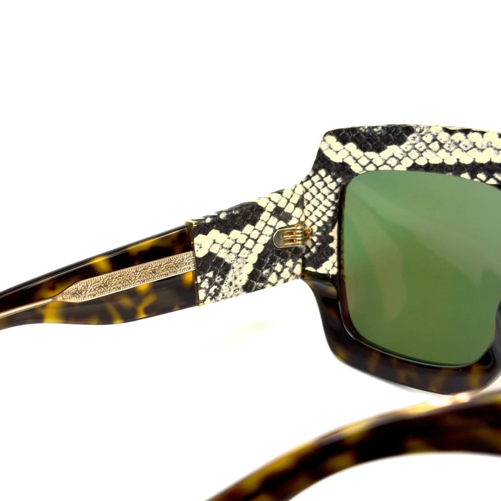 Gucci GUCCI 0484 Brown Pink Mirror Ayers 006 Sunglasses GG0484S Size ONE SIZE - 7 Thumbnail