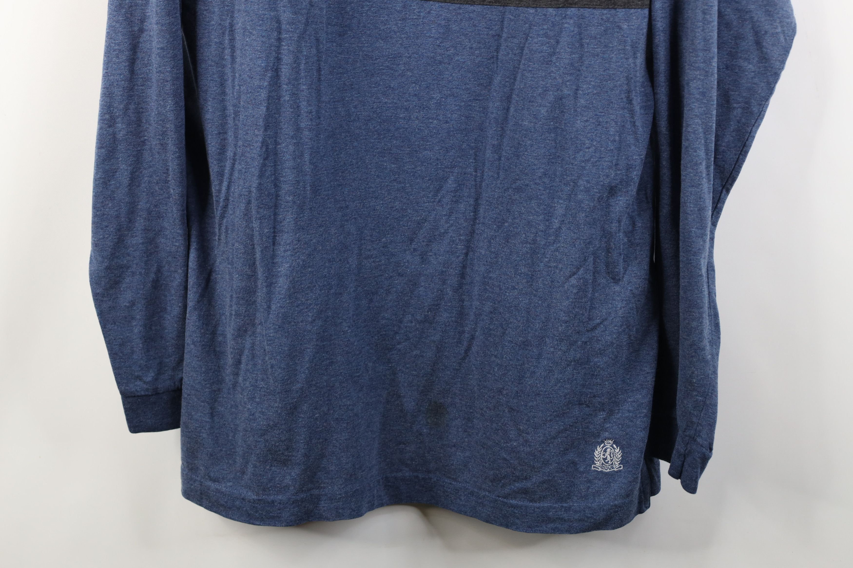 Vintage Vintage 90s Streetwear Block Long Sleeve Henley T-Shirt Size US L / EU 52-54 / 3 - 3 Thumbnail