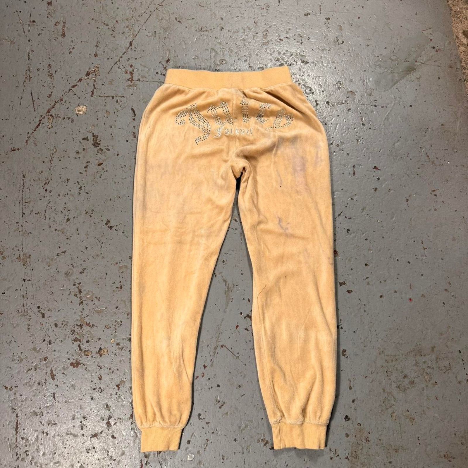 Juicy Couture Tan f21 juicy velour sweatpants Size 26" / US 2 / IT 38 - 3 Thumbnail