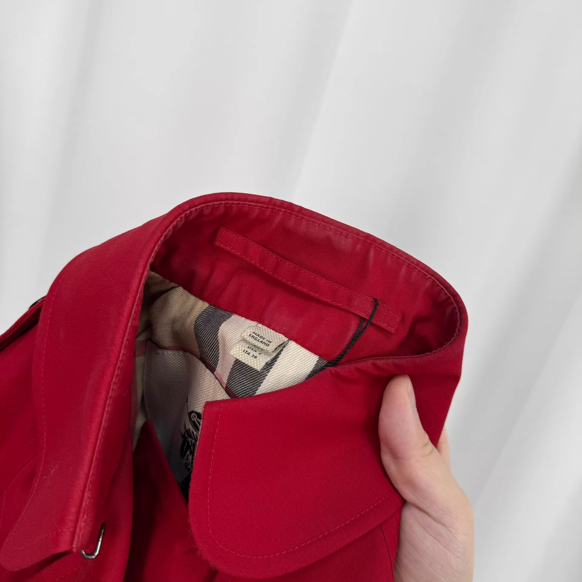 Burberry Burberry DB Check Lining Trench UK4 98 New Size XS / US 0-2 / IT 36-38 - 5 Thumbnail