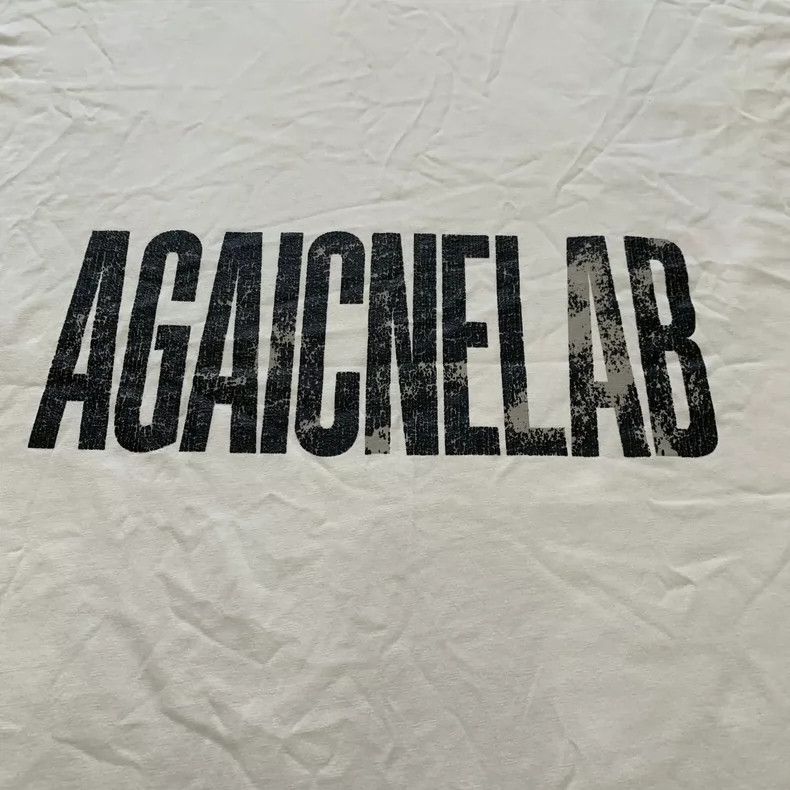 Balenciaga Balenciaga White mirror image flip logo short sleeve Size US XL / EU 56 / 4 - 8 Thumbnail