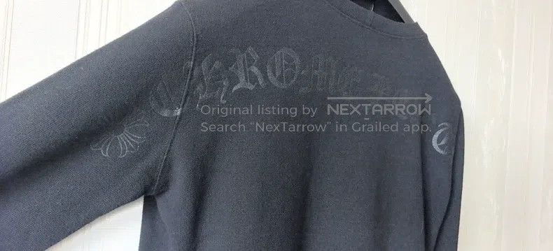 Chrome Hearts CHROME HEARTS Size M Black sweater Size US M / EU 48-50 / 2 - 6 Thumbnail