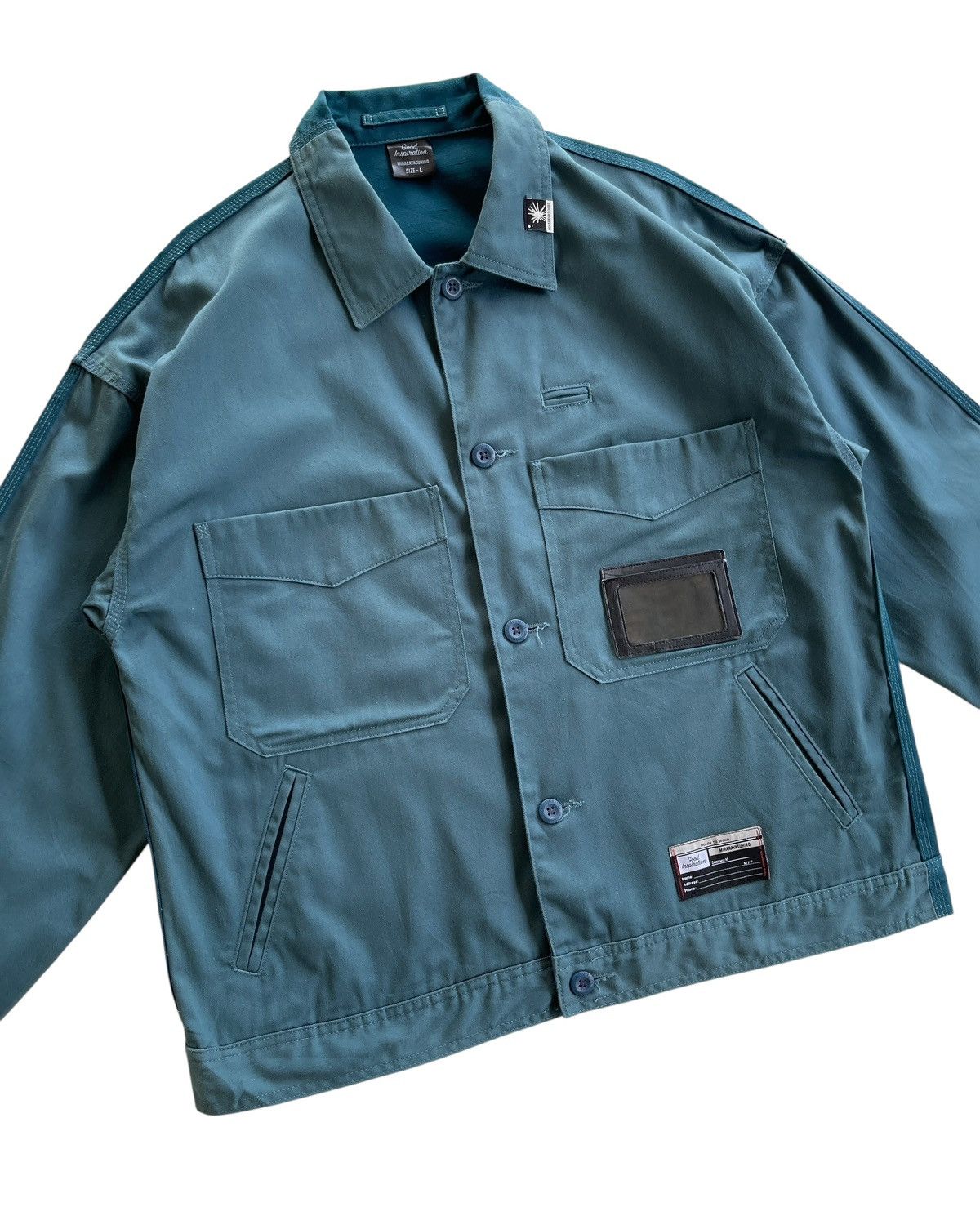 GU × Maison MIHARA YASUHIRO Workers Blouson Jacket Cotton Size US L / EU 52-54 / 3 - 4 Thumbnail