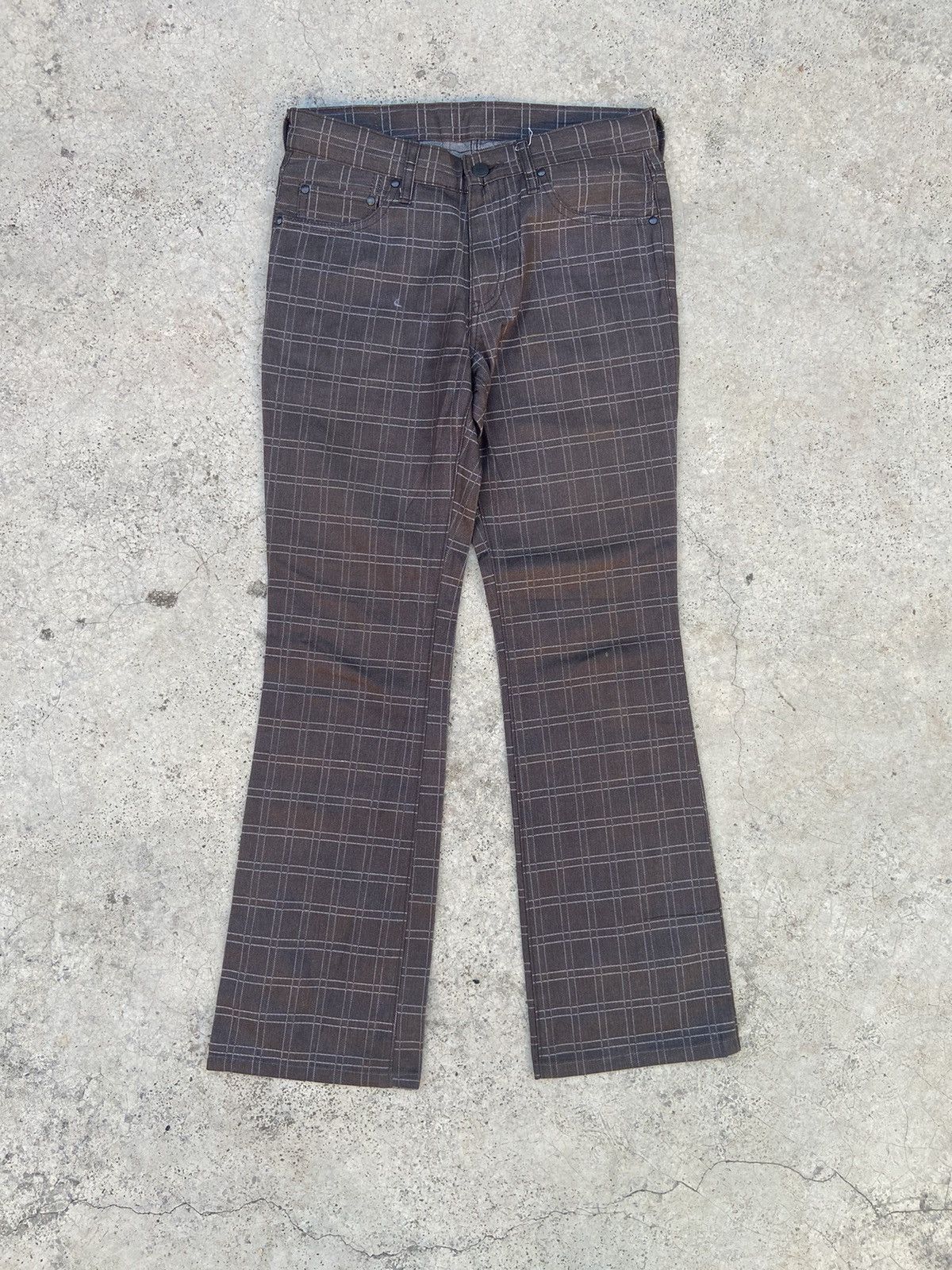 ABAHOUSE ABAHOUSE plaid pants punk if six was nine Size US 30 / EU 46 - 2 Thumbnail