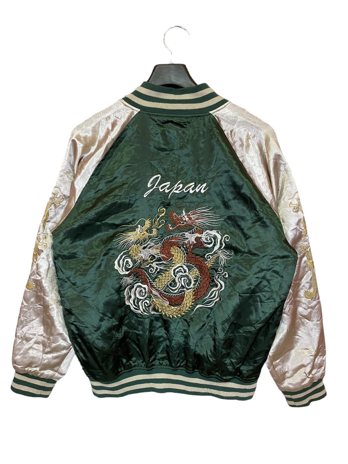 Japanese Brand × Traditional Weatherwear Sukajan dragon jacket satin emboidery Size US L / EU 52-54 / 3 - 5 Thumbnail