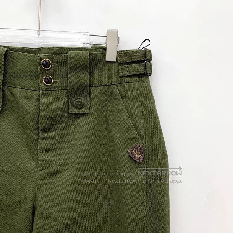Louis Vuitton Louis Vuitton 22 styles of army green cotton casual work p Size US 38 / EU 54 - 3 Thumbnail