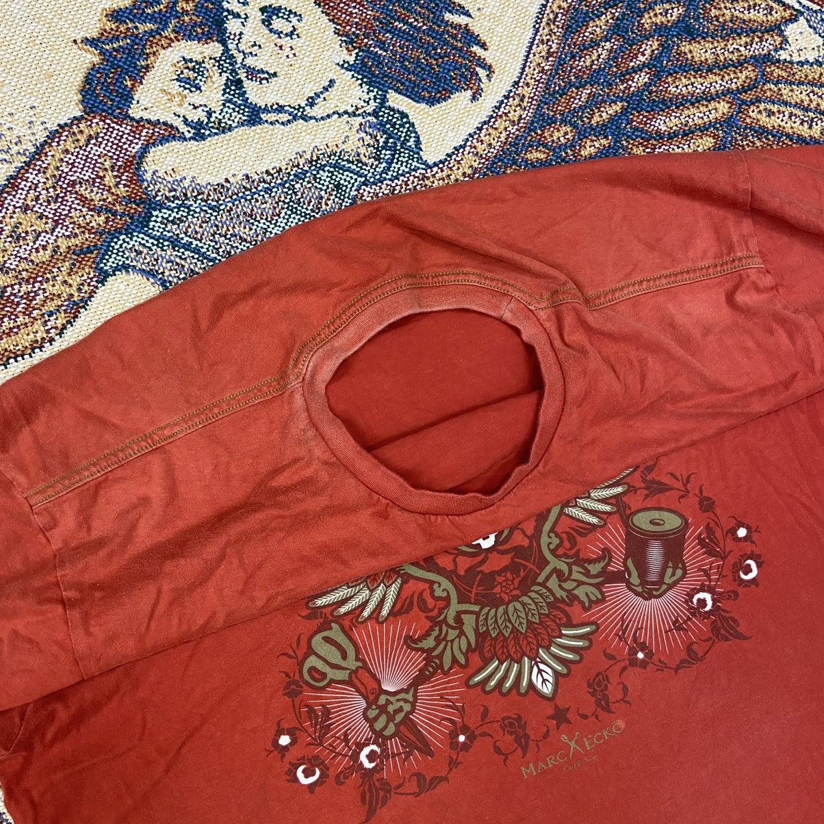 Marc Ecko Vintage Y2K Marc Ecko Eagle Crest Shirt Size US XL / EU 56 / 4 - 5 Thumbnail
