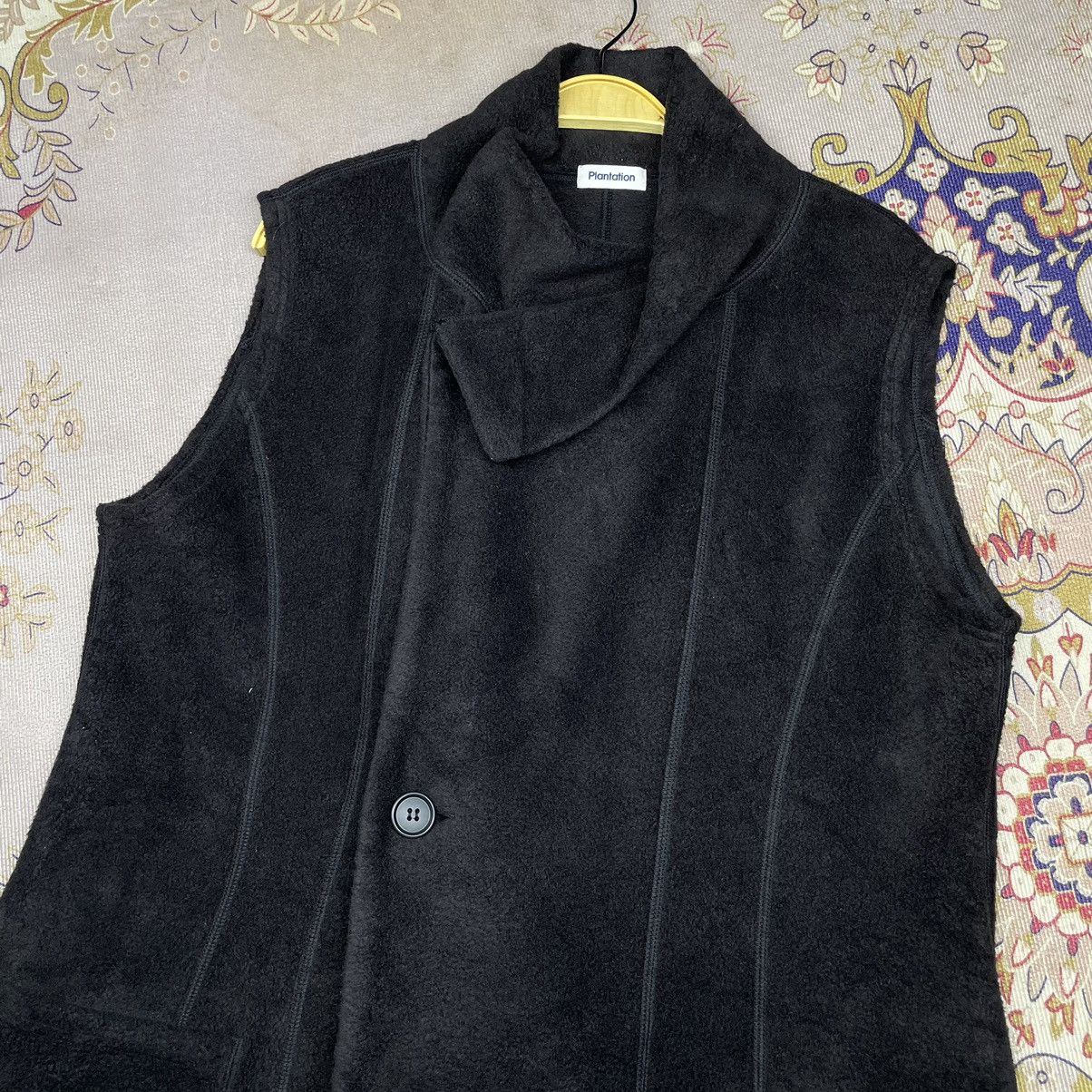 Issey Miyake A28 Issey Miyake Plantation Fleece long sleeveless jacket Size US M / EU 48-50 / 2 - 6 Thumbnail