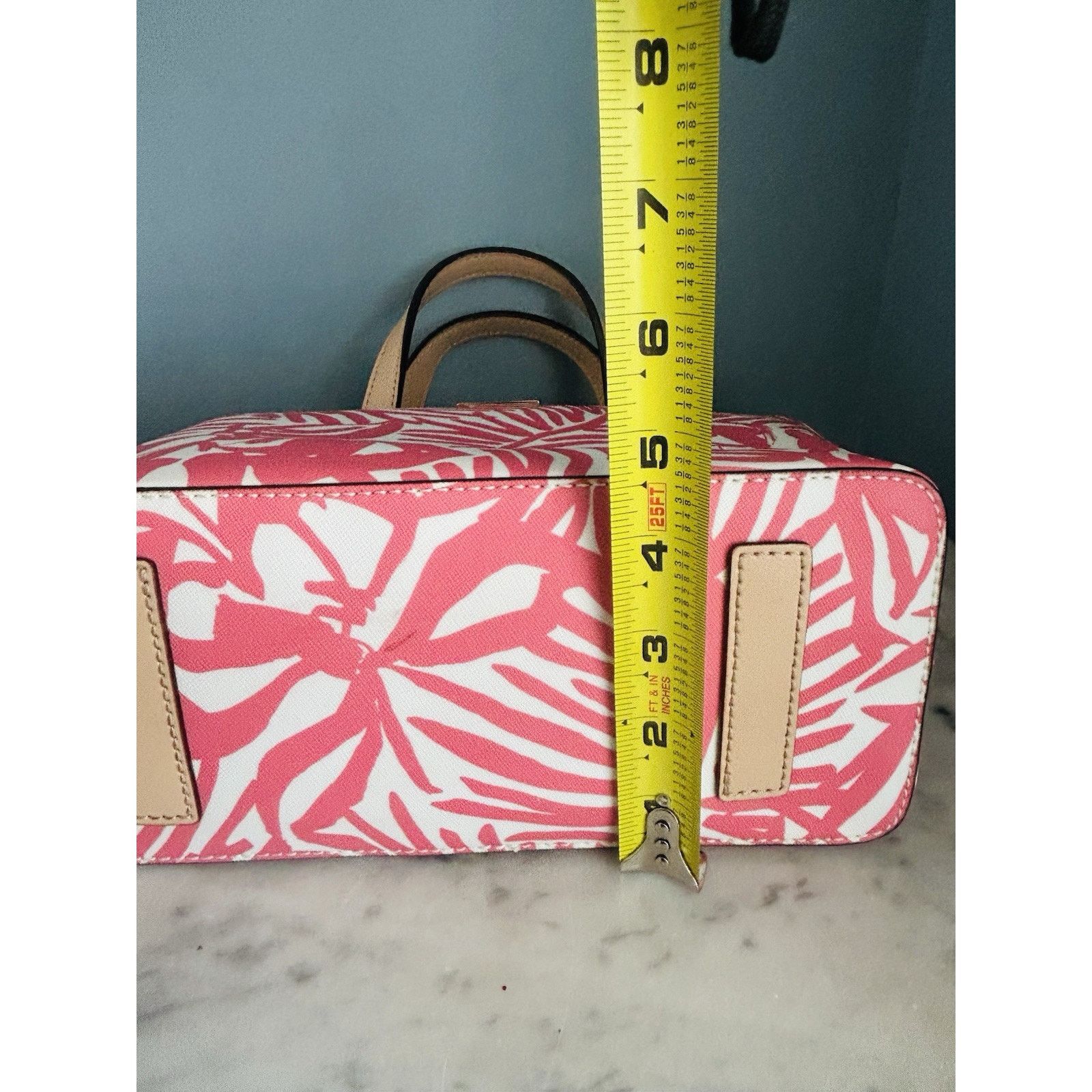 Kate Spade Kate Spade Jules Grant Street Juno Satchel Wallet Palms Pink Size ONE SIZE - 17 Thumbnail