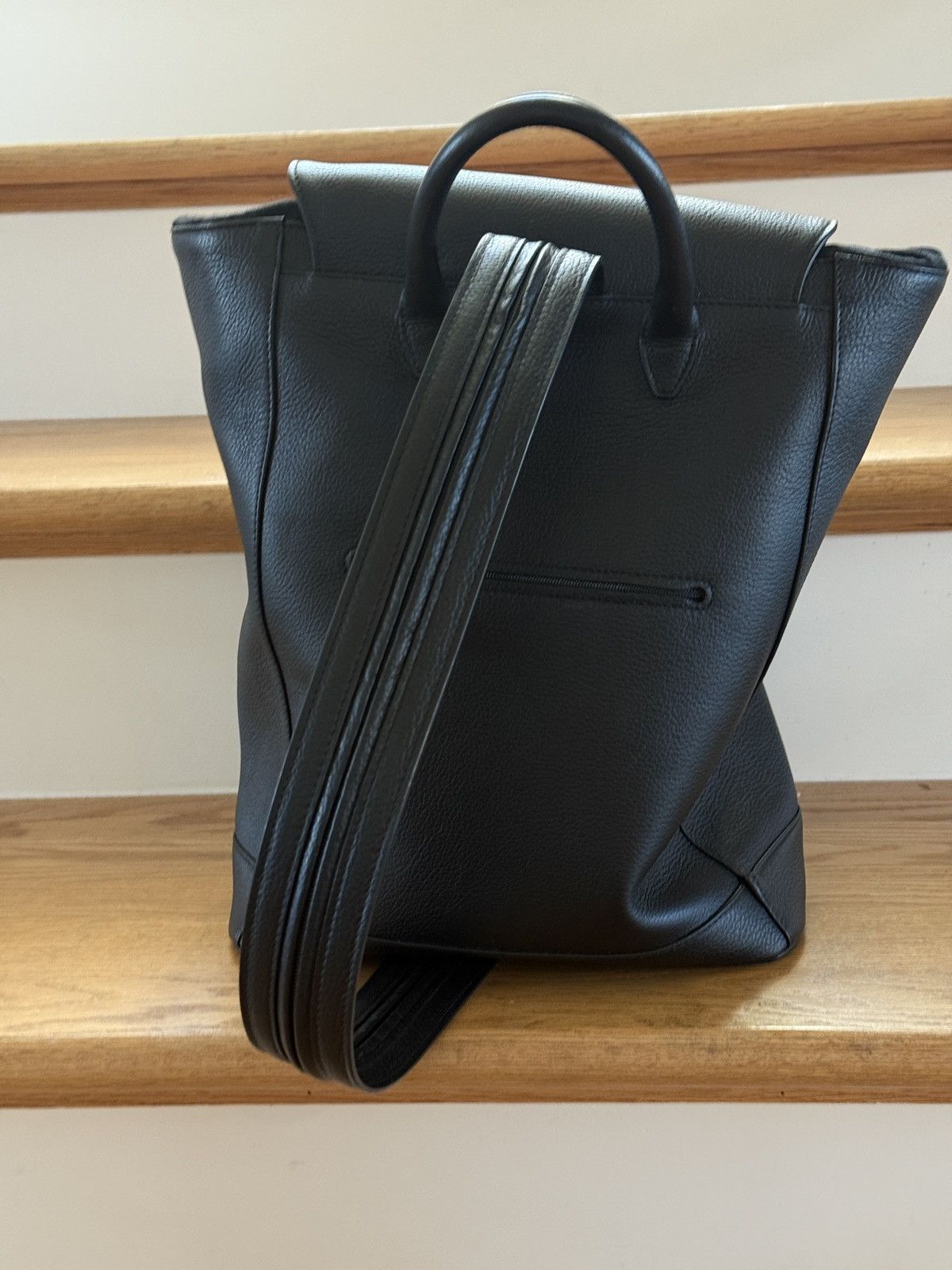 Montblanc Montblanc Leather Backpack Size ONE SIZE - 3 Thumbnail