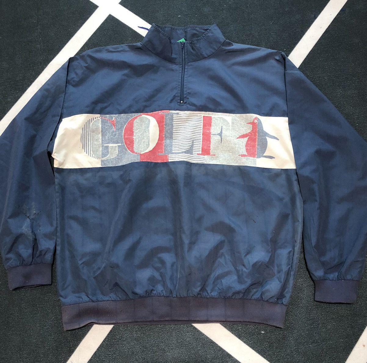 Vintage Vintage 90s GRAND SLAM Windbreaker Distressed Size US XL / EU 56 / 4 - 3 Thumbnail