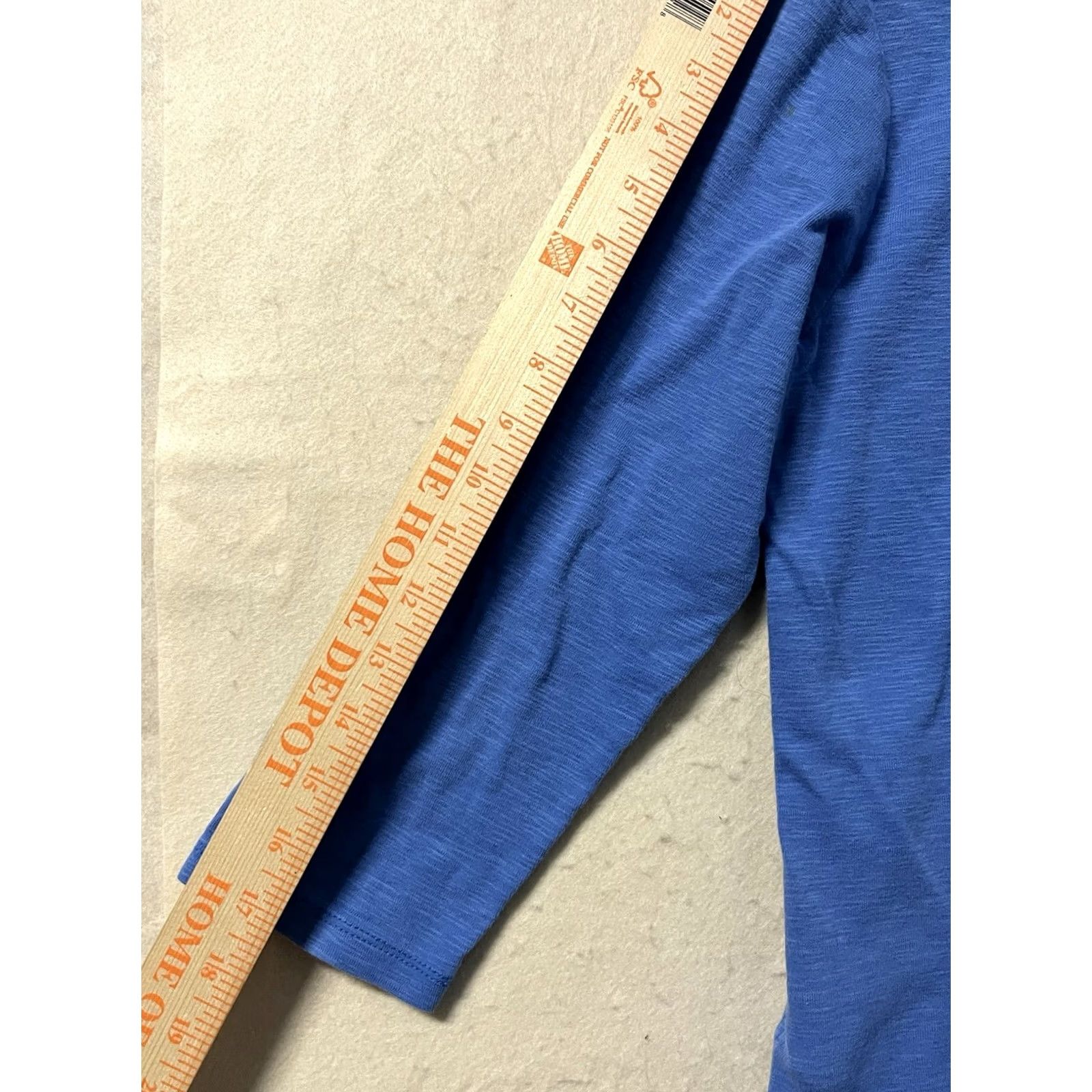 Vintage Kirkland Signature T-Shirt Stars 3/4 Sleeve Blue Women's M Medium Casual Knit Pullover Regular Contemporary Shirt Women Size M / US 6-8 / IT 42-44 - 5 Thumbnail