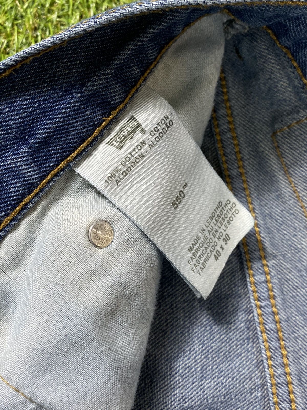 Levi's Vintage 90s Levis 550 jeans streetwear big size size 40x30 Size US 40 / EU 56 - 4 Thumbnail