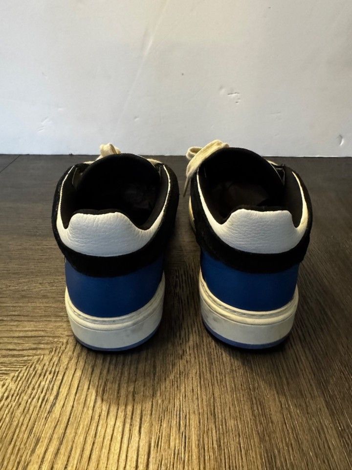 Represent Clo. Represent Shoes Mens White Black Royal Blue Reptor Low Size US 9 / EU 42 - 5 Thumbnail