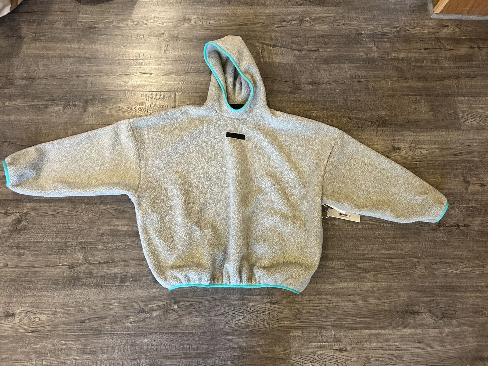 Essentials Fear of God Essentials Polar Fleece Pullover Hoodie 'Seal' Size US L / EU 52-54 / 3 - 1 Thumbnail