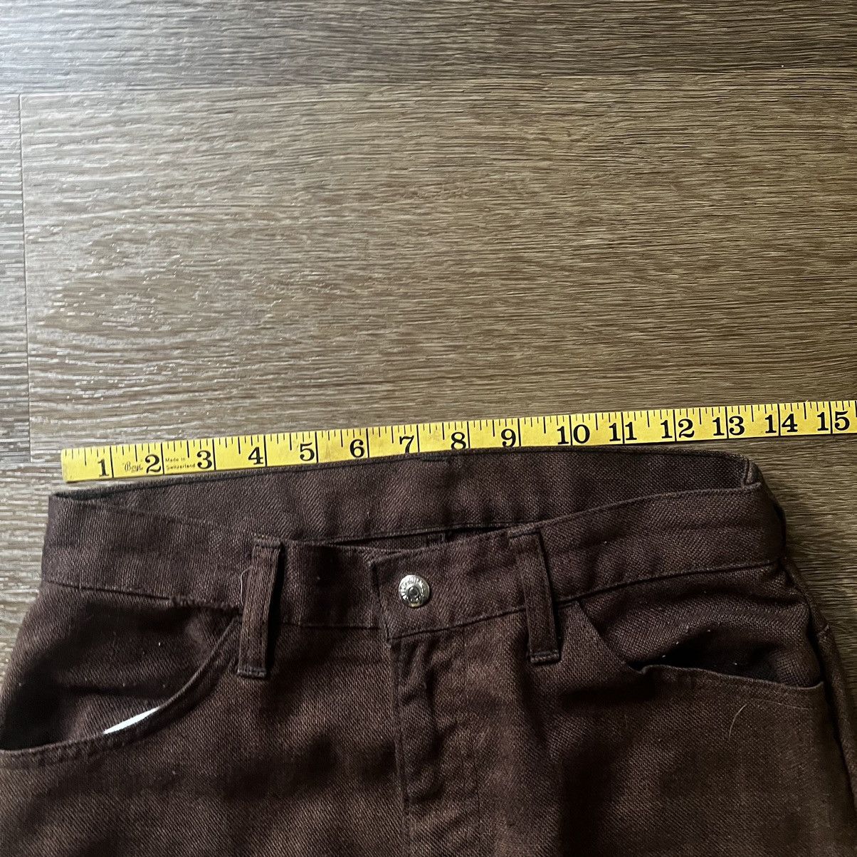 Vintage True Vintage Brown Flare Pants Size US 28 / EU 44 - 4 Thumbnail
