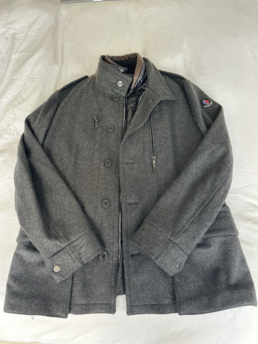 Grey Moncler Jacket with detachable Vest