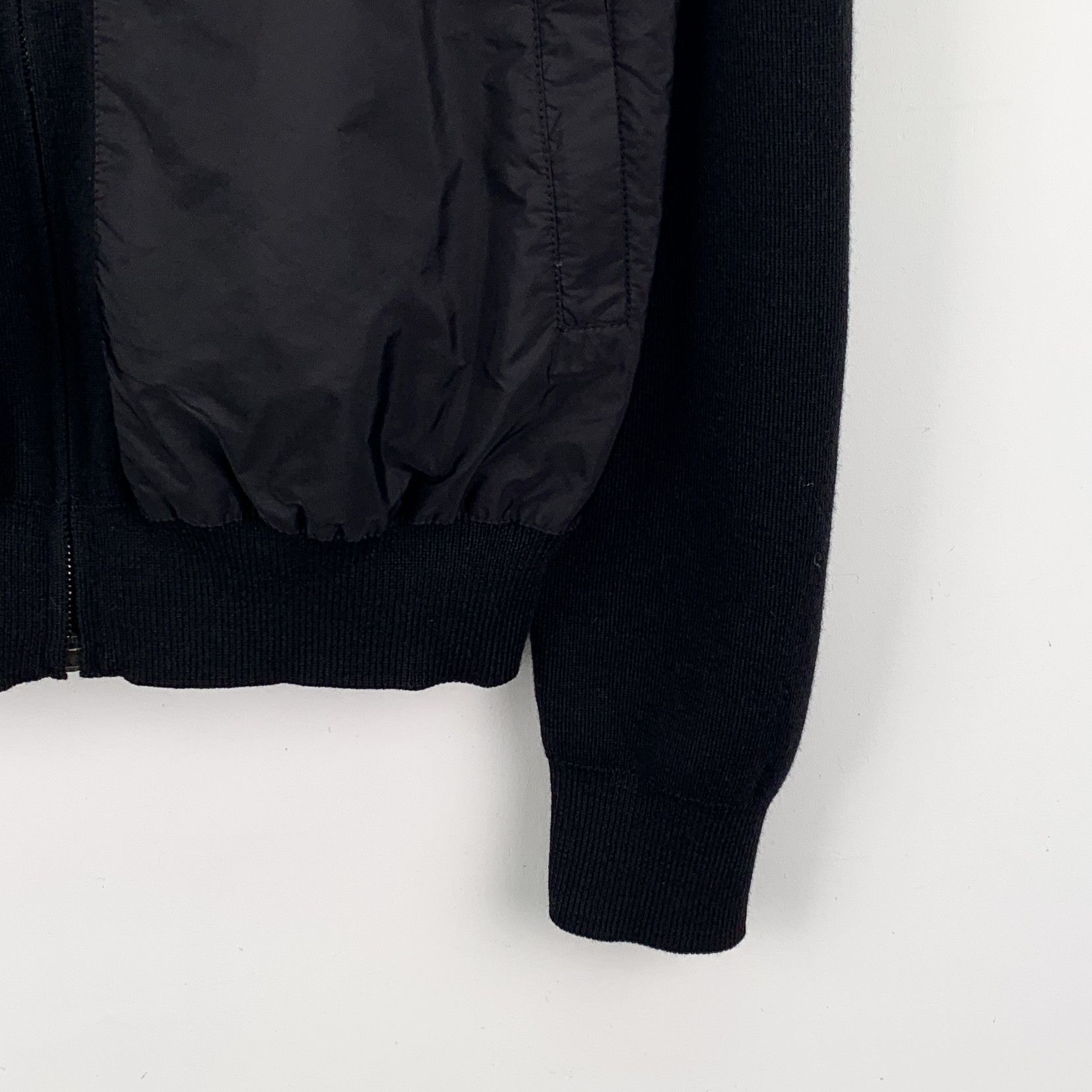 Prada Prada Wool Zip Jacket Black (46) Size US S / EU 44-46 / 1 - 4 Thumbnail