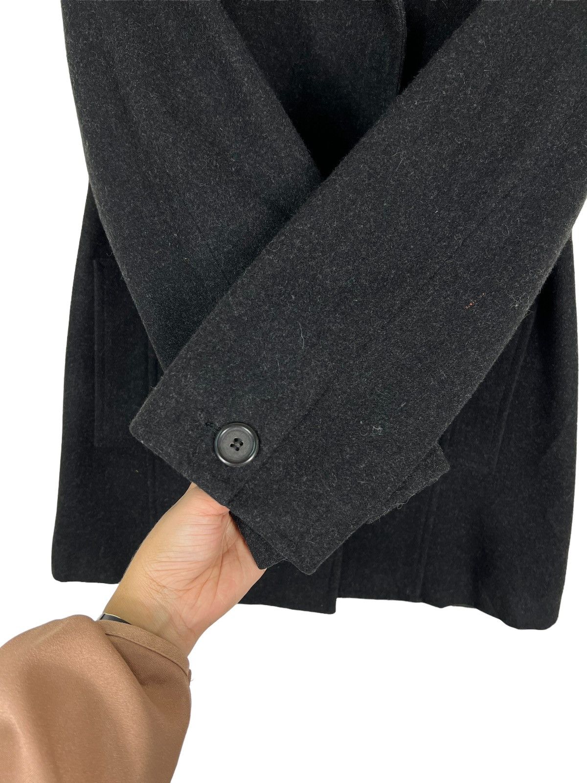 Barneys New York 🔥 BARNEYS NEW YORK PEACOAT MADE IN ITALY Size US S / EU 44-46 / 1 - 11 Thumbnail