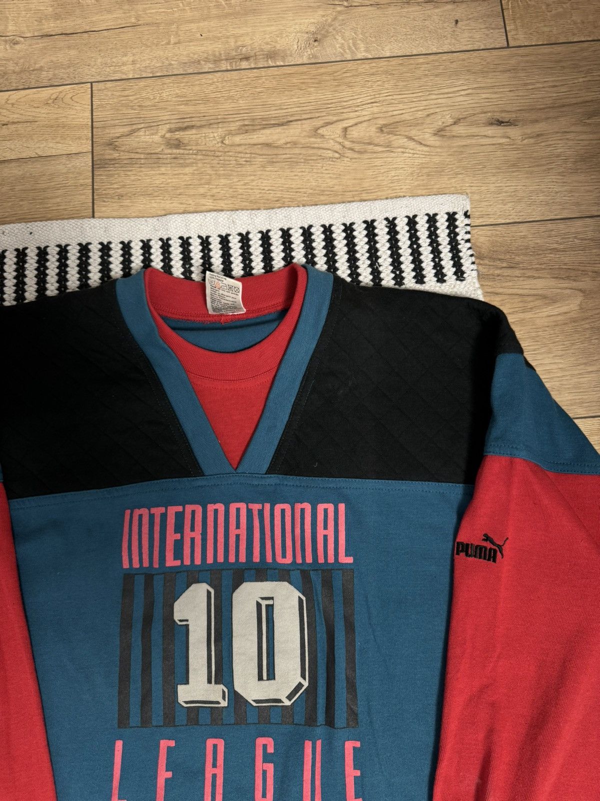 Puma × Vintage Puma vintage 80’s jersey sweatshirt Size US M / EU 48-50 / 2 - 3 Thumbnail